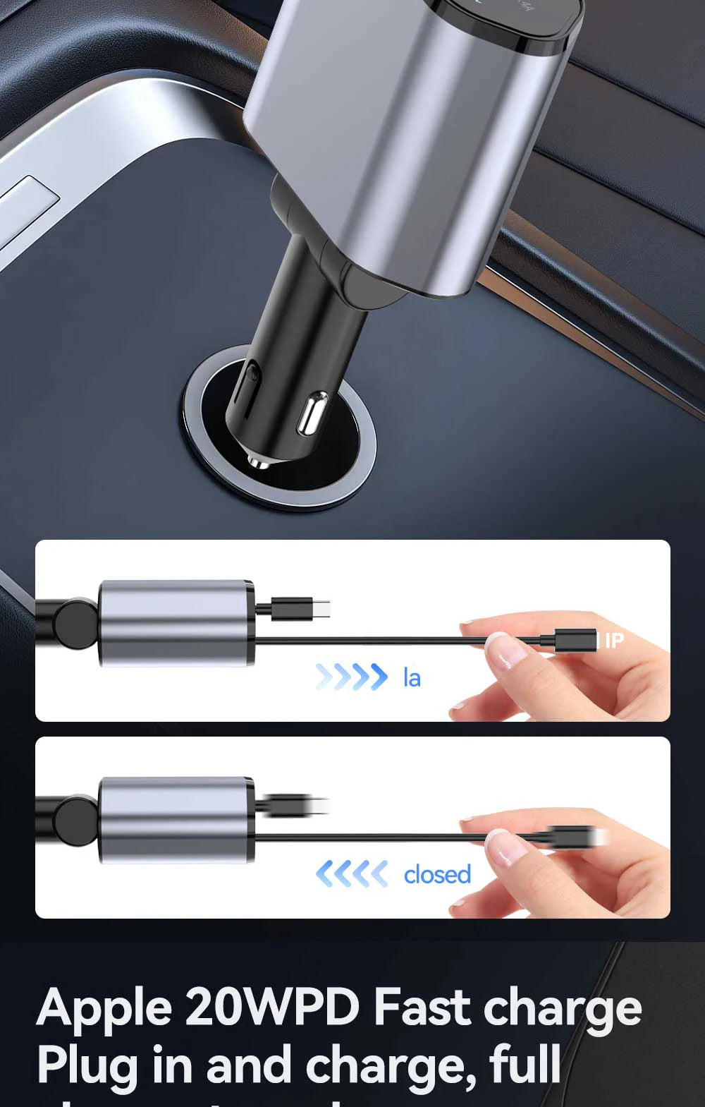 Extendable Car Charger